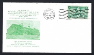 1953 Girl Scouts 32nd National Convention Cincinnati