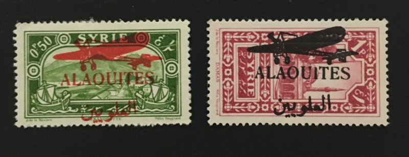 Alaouites Sc. #C16-C17, mint hinged