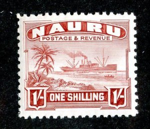 7558 BCX Nauru 1937 Scott# 27a MLH*