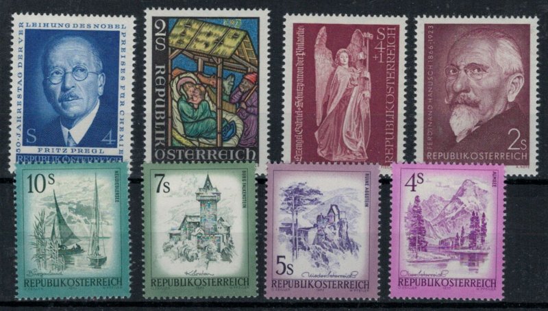 Austria 1973 Commemoratives - Complete - MNH