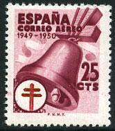 Spain  RAC10 MNH  - Bell