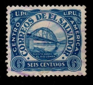 El Salvador Scott 497 Used stamp  nice design, typical cancel