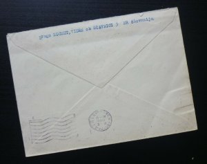 Slovenia 1960 Yugoslavia Cover Sent from Videm ob Scavnici to Belgrade BR4