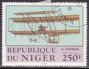 Niger C321  Farman Bi-Plane 1983