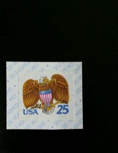 1989 25c Eagle & Shield Scott 2431v Mint F/VF NH