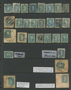 CSA 11 & 12 Better Cancel & Variety Advanced Student Lot of 28 Stamps BY2207