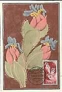 12277 - IFNI - Maximum Card - 1957: FLOWERS CACTUS-