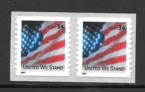 #3550A MNH Pair