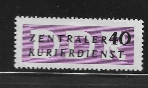 DDR, O35, MINT HINGED, 1956 ISSUE