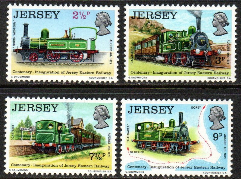 Jersey Sc #85-88 MNH