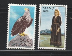 Iceland 378-379 Set MNH Various (B)