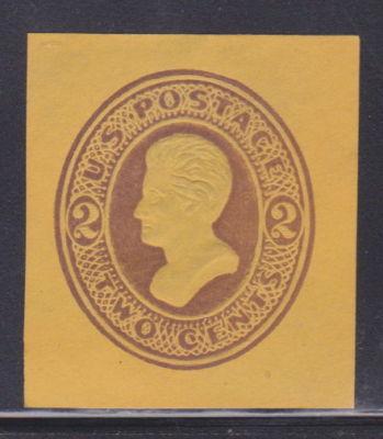 U136 VF-mint cut square nice color cv $ 58 ! see pic !