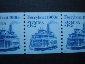 #2466 32c Ferryboat PNC5 Plate #2 MNH OG VF