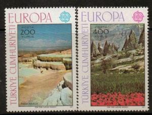 TURKEY SG2577/8 1977 EUROPA MNH