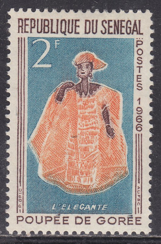 Senegal 262  Elegant Woman 1966