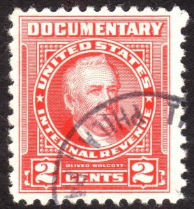 1954, US 2c, Documentary, Used, Sc R655