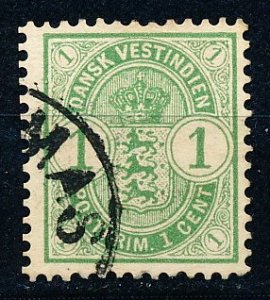 Danish West Indies #21 Single Used