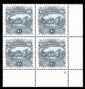 PCBstamps   US #2590 PB $1.00 Surrender of Burgoyne, (S2), MNH, (4)