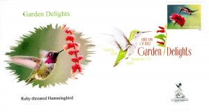 Garden Delights FDC w/ Digital Color Pictorial (DCP) cancellation  #3 of 4