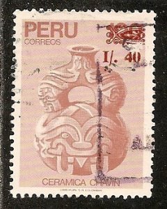Peru   Scott   947   Surcharge      Used