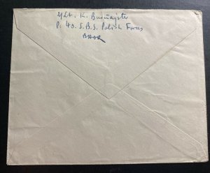 1946 Polish Forces Field Post Office In England Cover To London Boy Scouts Envel 