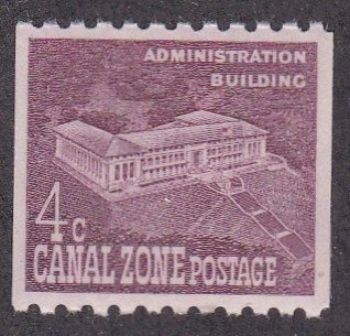 Canal Zone # 154, Administration Building, Coil stamp, NH