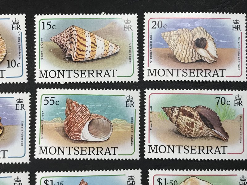 MONTSERRAT # 681-696-MINT/NEVER HINGED-COMPLETE SET----1988