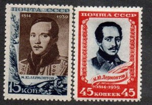 Russia 785m Mint no gum & 787 Mint hinged