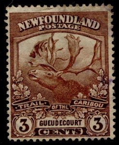 Newfoundland #117 Caribou Definitive Issue Used