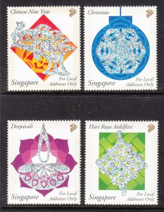 Singapore 1022-1025 MNH VF