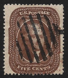 Doyle's_Stamps: VF-XF  1860 Scott  #30A, cv $280.00