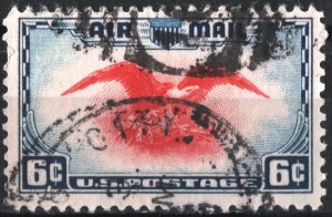 SC#C23 6¢ Eagle Holding Shield (1938) Used