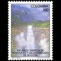 COLOMBIA 1988 - Scott# 980 Sewage System Set of 1 NH