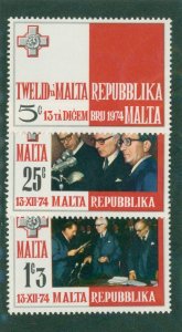 Malta 488-90 MNH BIN $1.50
