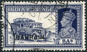 Bahrain 1940 8a slate-violet SG30 used