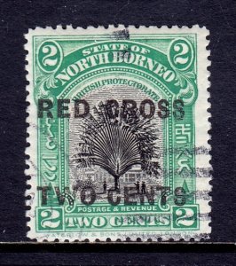 North Borneo - Scott #B15 - Used - SCV $8.50