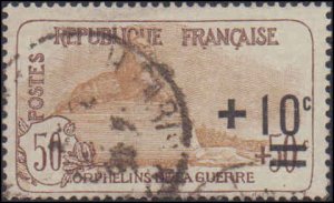 France #B17, Incomplete Set, 1922, Used