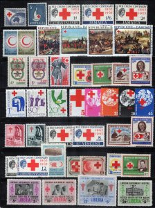 Red Cross Collection MNH Medical Nurses Children Malaria ZAYIX 0324M0104