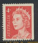 Australia SG 385 - Used  booklet stamp Right Margin imperf