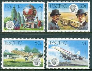 Lesotho 1983 Aviation bi-centenary, MNH    S.279