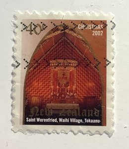 New Zealand 2002 Scott 1818A used - 40c, Christmas