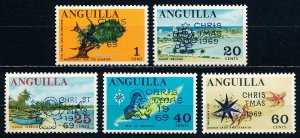 Anguilla #78-82  Set of 5 MNH