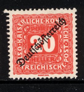 Austria 1919  Scott #J67 MLH