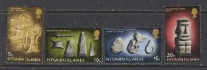 Pitcairn Is 119-22 MNH 1971 Artifacts (ap8026)