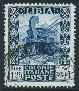 Libya, Sc #59, 1.25 l, Used