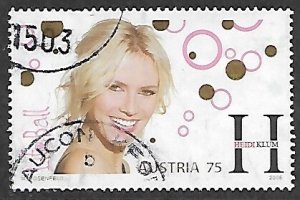 Austria # 2013 - Heidi Klum - used.....{BLW18}