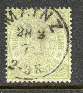 North German Confederation # 19, Used.