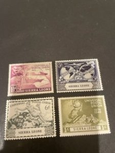 Sierra Leone sc 190-193 MLH comp set