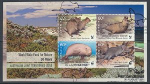 Australia SG MS3640  SC# 3564b Used w/FD cancel WWF Nature see details