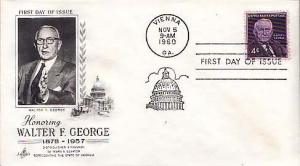 United States, First Day Cover, Georgia